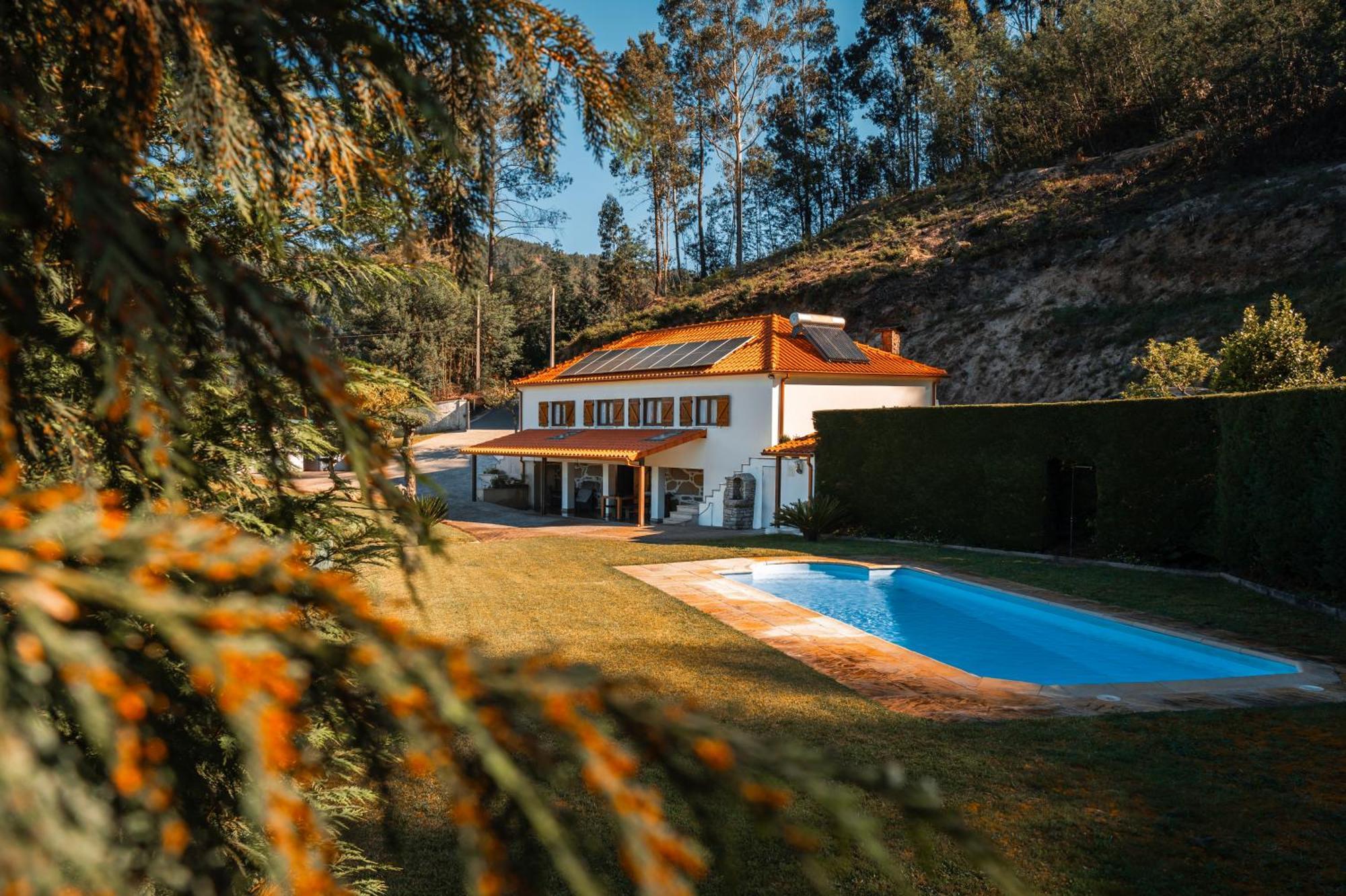 Вилла Refugio Do Jugo Виейра-ду-Минью Экстерьер фото